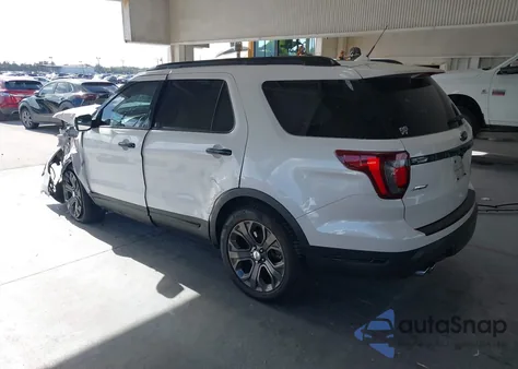 2018 Ford Explorer Sport from USA, damaged, VIN 1FM5K8GT7JGB97526
